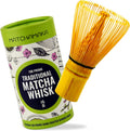 Premium Matcha Green Tea Whisk - 100 Prong -  Traditional Japanese Bamboo Matcha Whisk - Green Tea, Matcha Latte, Matcha Ceremonial Powder, Matcha Tea - the Perfect Matcha Ceremony Whisk