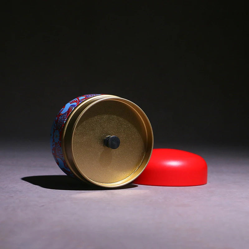 ceremonial matcha tin black lacquer — angle 5