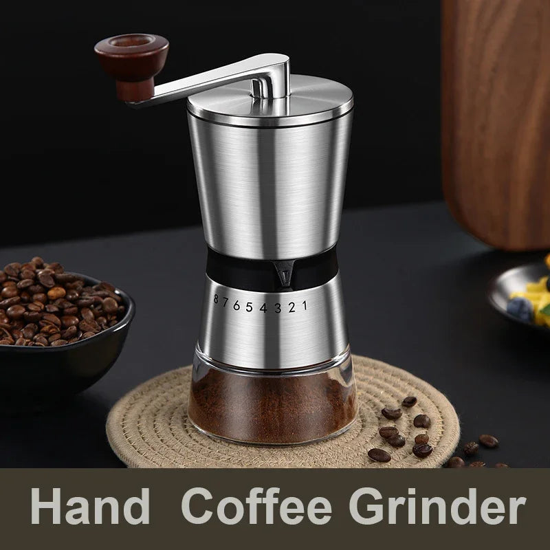 hand burr grinder conical ceramic — angle 2