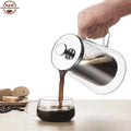 french press double-wall borosilicate 34oz — angle 1