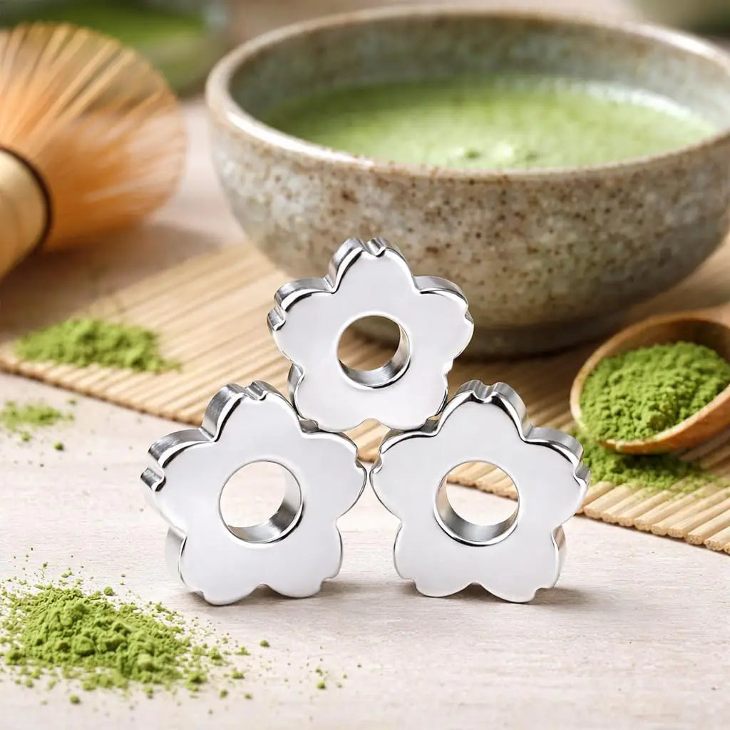 matcha sifter stainless mesh — angle 5