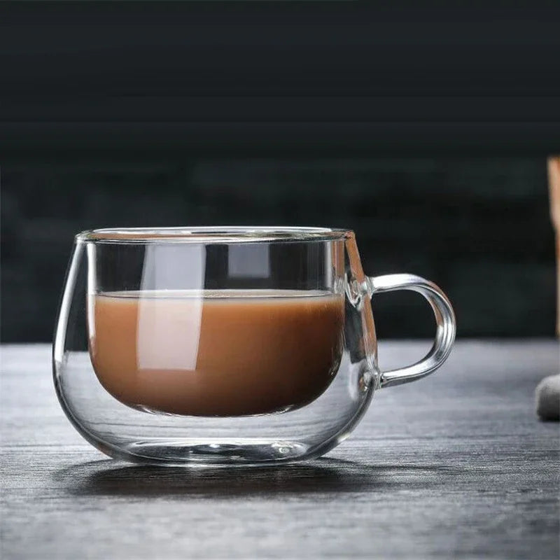 double-wall matcha latte glass 280ml — angle 5