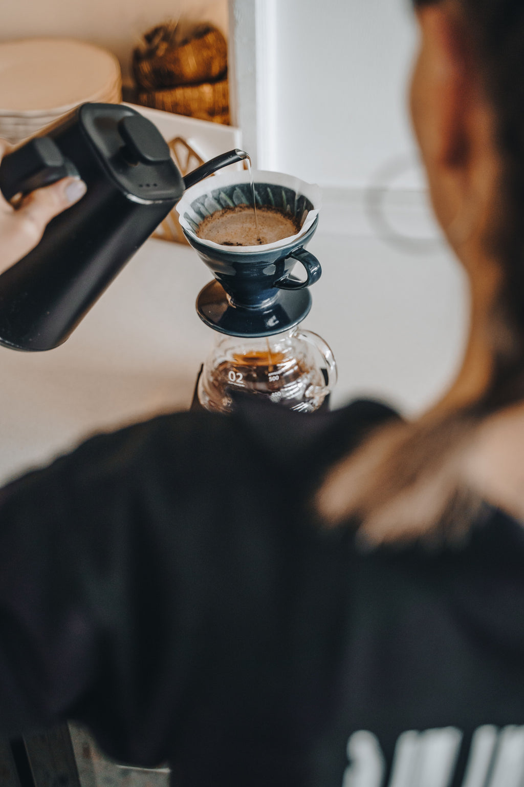 coffee pour over slow drip