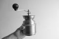 hand burr grinder, conical ceramic adjustable grind