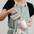 milk frothing pitcher stainless