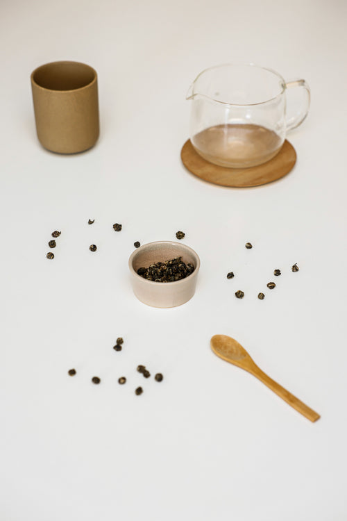Ceremonial matcha tin — angle 1