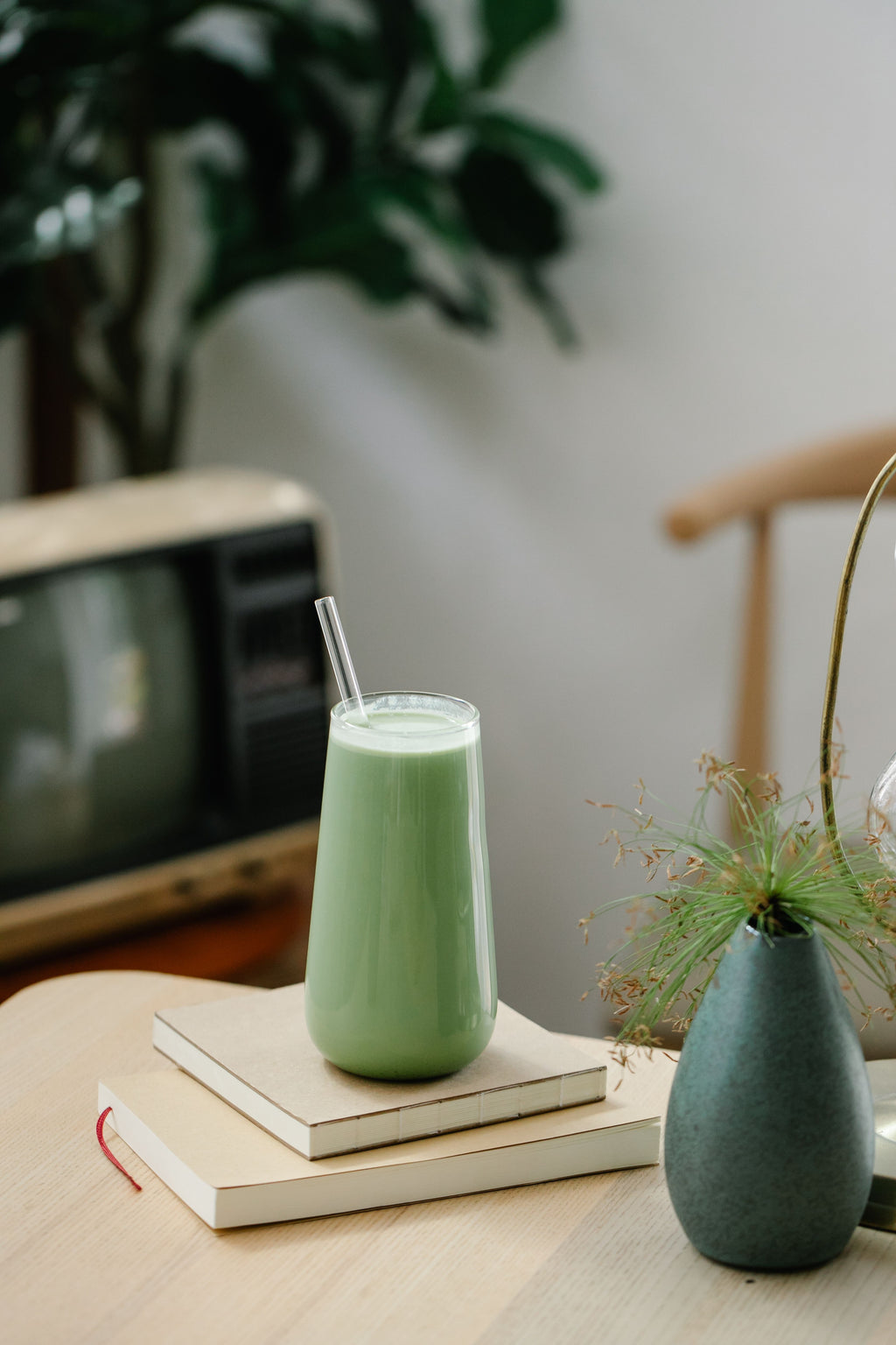 double-wall matcha latte glass 280ml borosilicate